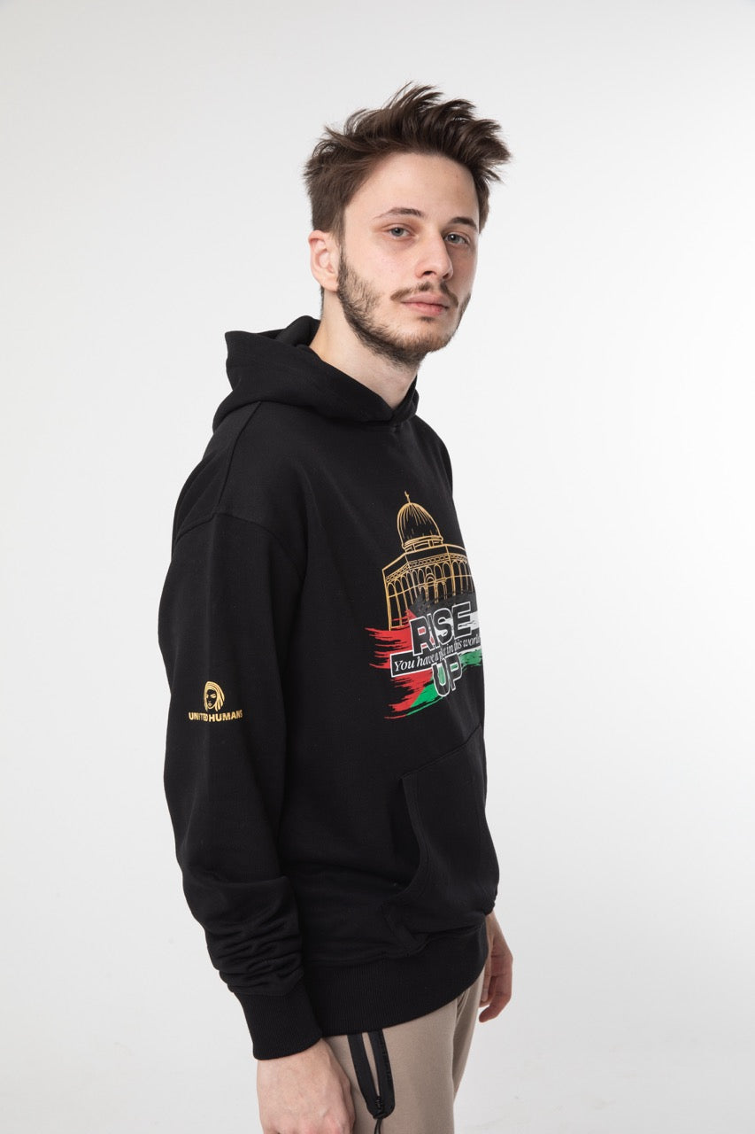 UNITED HUMANS Rise Up Men Hoodie