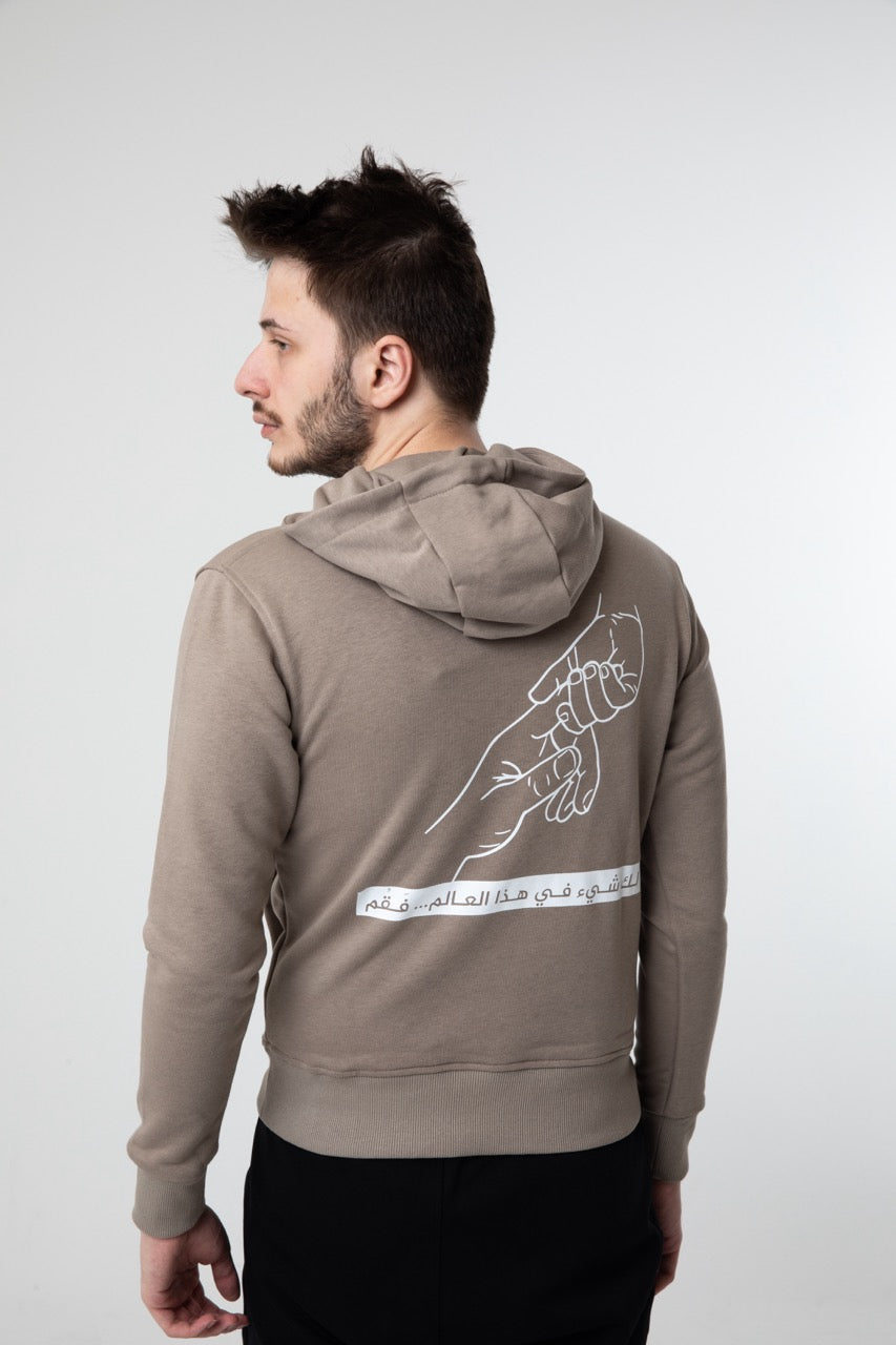 UNITED HUMANS Rise Up Men Hoodie