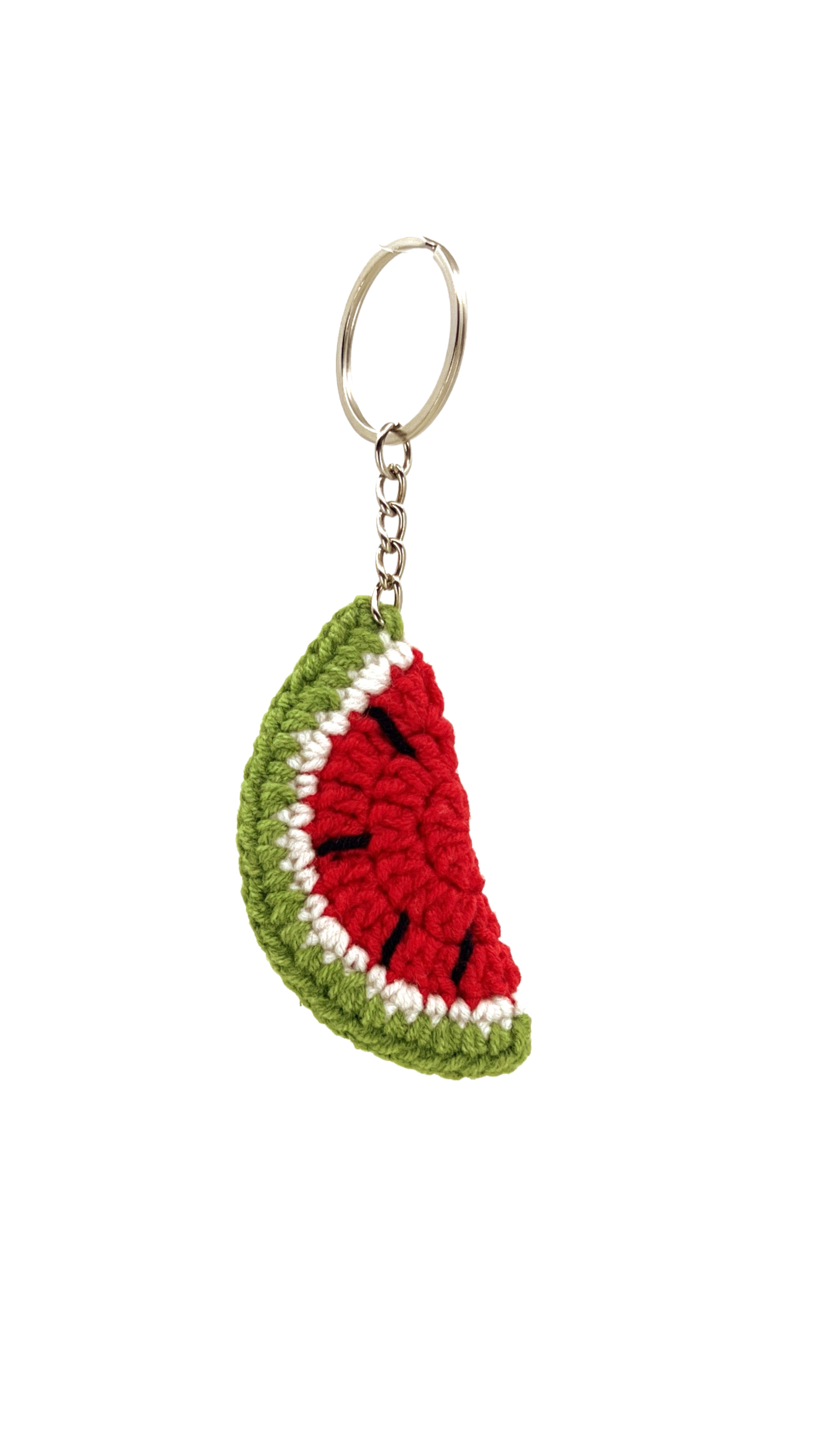 Watermelon  by The United Humans, handmade crochet Keychain